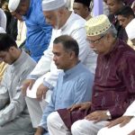 জাতীয় ঈদগাহে প্রধান জামাত, অংশ নিলেন রাষ্ট্রপতি ও প্রধানমন্ত্রী