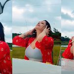 বৃষ্টিতে উষ্ণতা ছড়ালেন পরিমনি