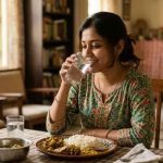 খাবারের সময় পানি খাওয়া ভালো নাকি খারাপ