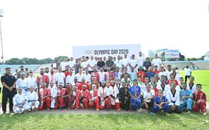 আন্তর্জাতিক অলিম্পিক কমিটির প্রতিষ্ঠাবার্ষিকী উপলক্ষ্যে অলিম্পিক ডে-২০২৬ অনুষ্ঠিত