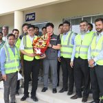 চট্টগ্রাম ওয়াসার হালিশহরস্থ পয়ঃশোধনাগার নির্মাণ সাইট পরিদর্শন করলেন এমডি
