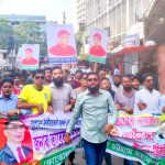 যুবদলের কমিটিকে অভিনন্দন জানিয়ে কোতোয়ালি থানা যুবদলের আনন্দ মিছিল