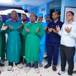 পার্কভিউ হাসপাতালে ‘১০০টি ব্রেইন টিউমার সার্জারির মাইলফলক’ উপলক্ষে মাইক্রোস্কোপ উদ্বোধন