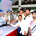 চবিতে আন্তঃবিশ্ববিদ্যালয় প্রতিযোগিতায় পদকপ্রাপ্ত খেলোয়াড়দের সংবর্ধনা অনুষ্ঠিত