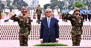 নতুন রাষ্ট্রপতি মির্জা ফখরুল ইসলাম আলমগীরের জাতীয় স্মৃতিসৌধে শ্রদ্ধা নিবেদন নতুন রাষ্ট্রপতি মির্জা ফখরুল ইসলাম আলমগীরের জাতীয় স্মৃতিসৌধে শ্রদ্ধা নিবেদন