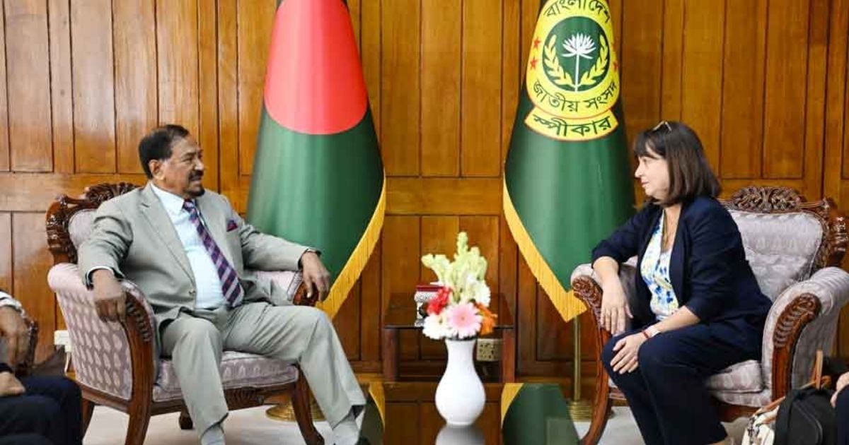 স্পিকার হাফিজ উদ্দিনের সঙ্গে আইপিইউ মহাসচিবের সৌজন্য সাক্ষাৎ