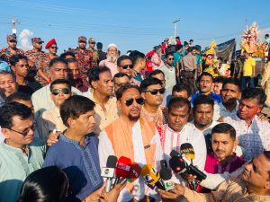 সবার সহযোগিতায় নির্বিঘ্নে দুর্গাপূজা সম্পন্ন হয়েছে: মেয়র ডা. শাহাদাত
